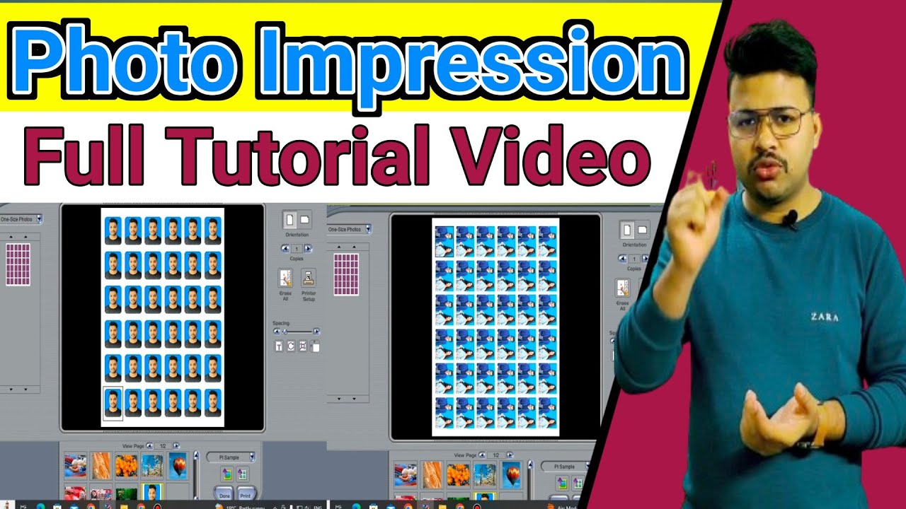 Photo Impression Full Tutorial Video | Photoimpression 2024 | BY ...