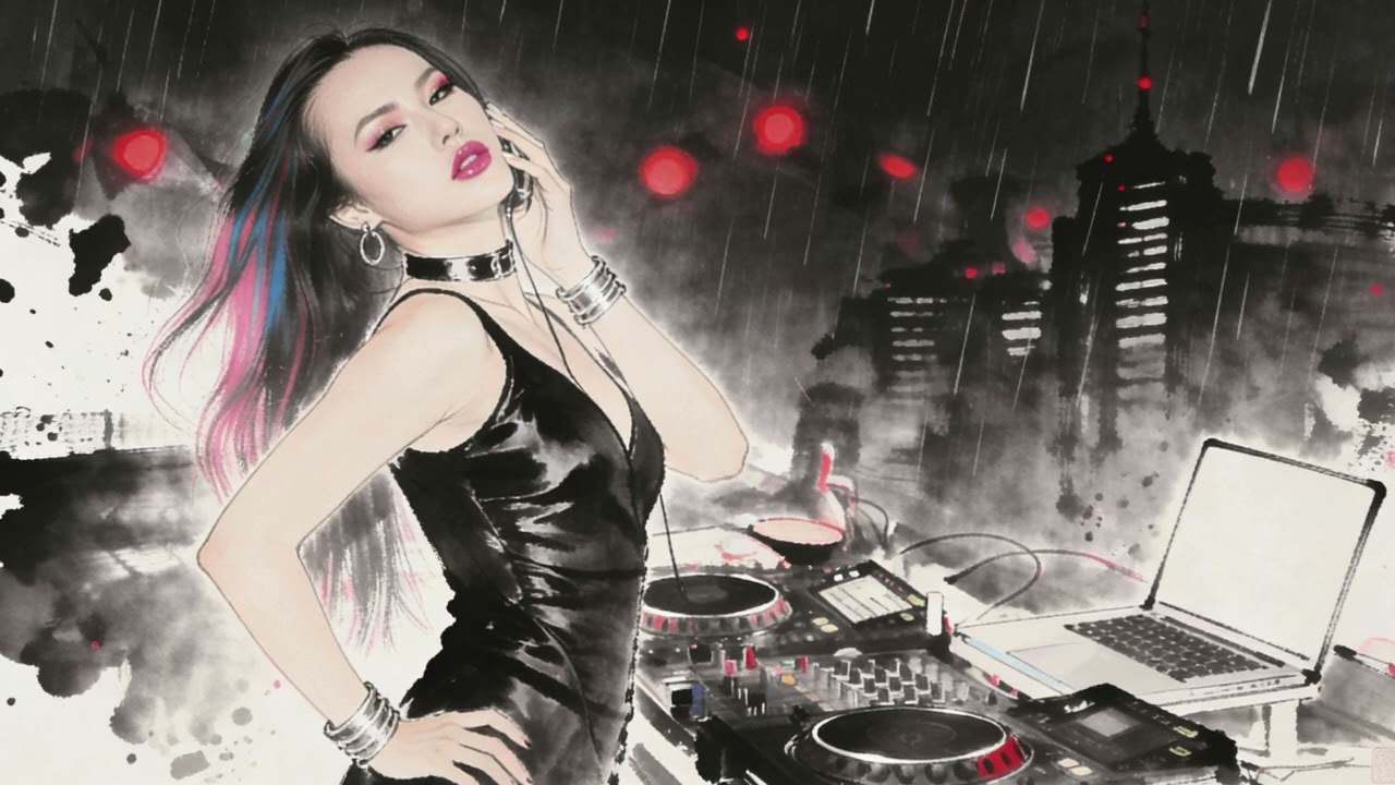 DJCJ Electric Gone Again | dark electro-pop • high energy release • dancefloor freedom • night club