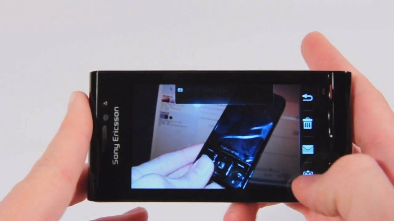 Sony Ericsson Satio video preview part 1 (HD) - YouTube