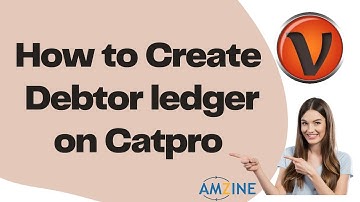 Topic- 2. How to create Sundry Debtor Ledger on Catpro Add Skills that get you to Earning #Amzine