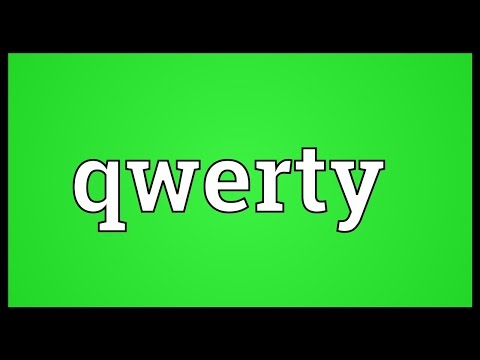 Qwerty Meaning