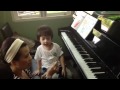 Piano for kids in basic class