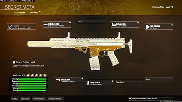the SECRET META SMG in WARZONE after UPDATE.. 🔥 (Best Iso Class Setup)