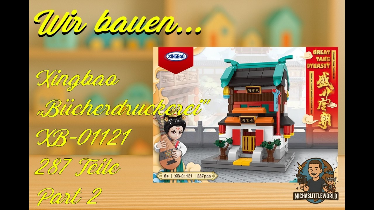 Wir bauen: Xingbao [01121] Bücherdruckeri - Teil 2