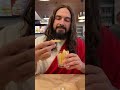 Jesus ASMR at McDonald's Teaching Us About Abundance 🙏✨ #Jesus #Faith #Motivation #Blessed