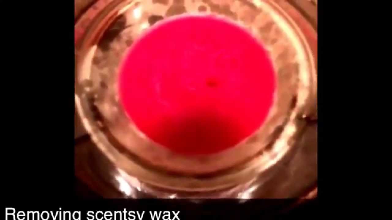 Wax removal How to get wax out of your tart warmer YouTube