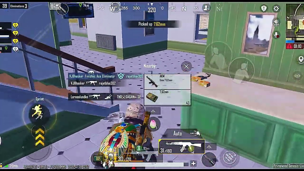 Solo vs Squad 1v4 Clutch 🔥 BGMI High Kill Gameplay #ishamalviya 