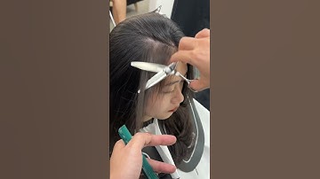 Kiểu tóc cho phần trán bị hói tóc | Alin Hair Tv