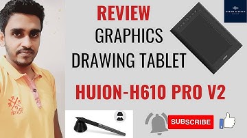 HUION H610 PRO V2 Review-(Software, customize buttons and performance.)