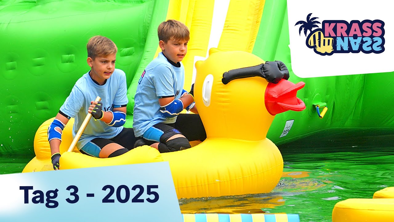 Tag 3: Der Ritt auf der gelben Ente | krass nass! 2025