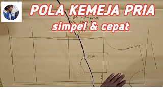 tutorial cara membuat pola kemeja pria