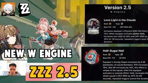 ZZZ 2.5 New W-Engine Ye Shunguang & Zhao Siganture W-Engine - Zenless Zone Zero