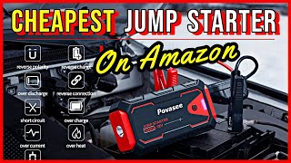 Cheapest 3000A Jump Starter & Battery Bank on Amazon from Povasee