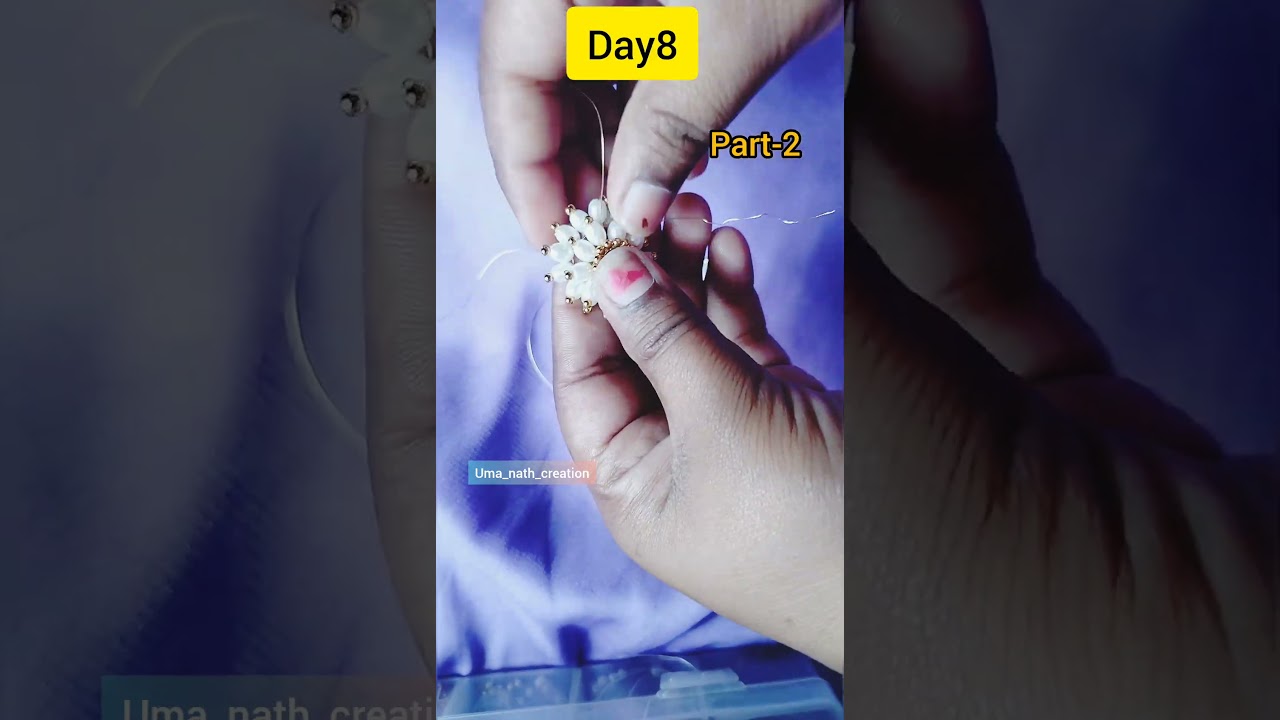 day 8 part-2 mogra pendent 