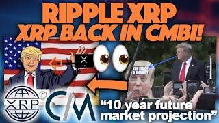 Ripple XRP: CoinMetrics Reinstating XRP In 10-Year Future Market Projection CMBI 10 Index