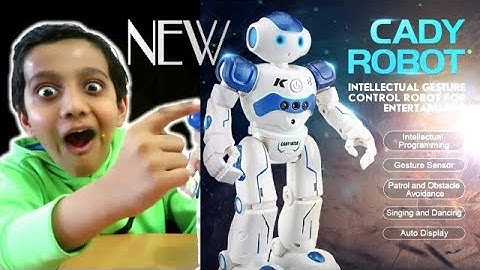 RC Robot CADY WIDA Intelligent Programming Gesture Control Humanoid Robot RC Toy Gift for Children