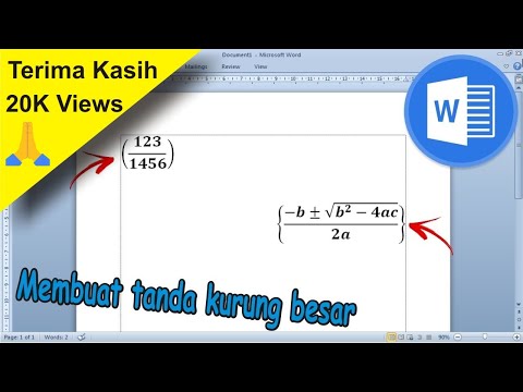 Video: Bagaimana cara membuat tanda hubung di word?