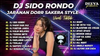 DJ SIDO RONDO • Jaranan Dorr • Slow Bass • Sakera Style Viral Tiktok| ALFIN REVOLUTION