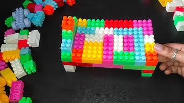 Amazing Toy Sofa Made with Building Blocks! 🛋️✨ #ToySofa #BuildingBlocks#trending