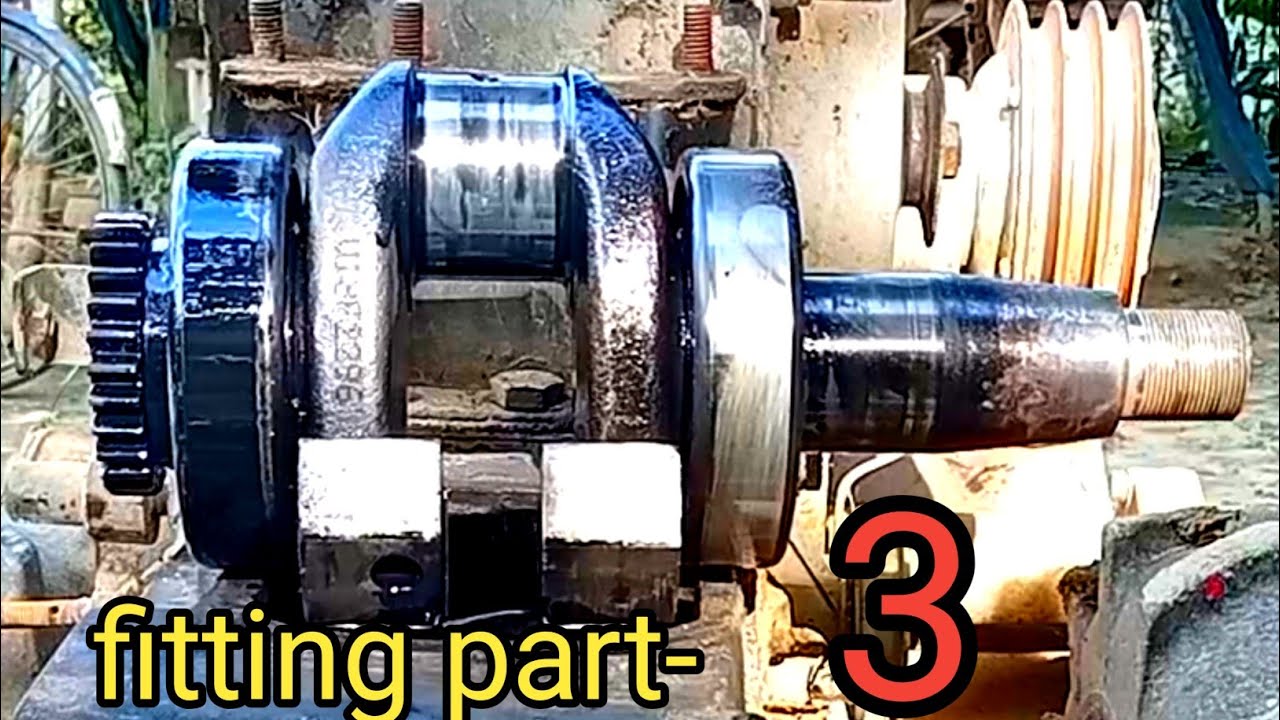 How to VST shakti engine crank shaft fitting YouTube