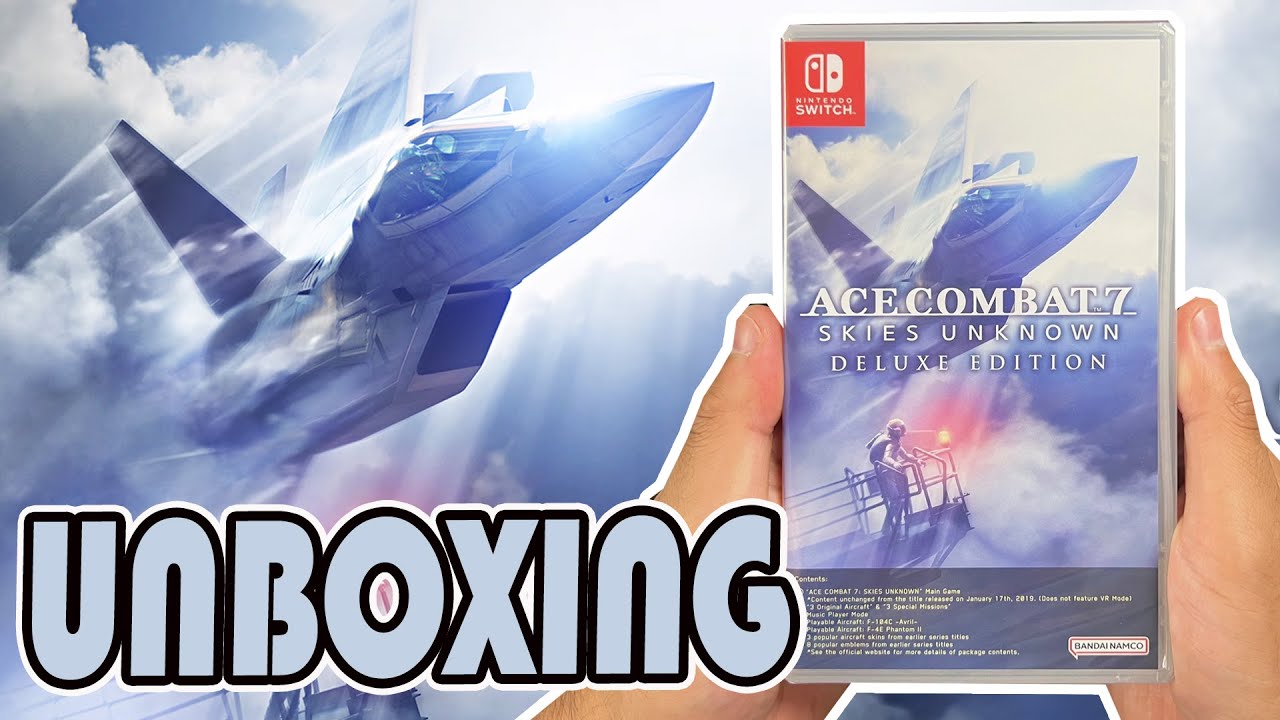 Nintendo Switch ACECOMBAT7: SKIESUNKNOWNDELUXE EDITION Ace Combat 7: Skies Unknown Deluxe Edition (Nintendo Switch