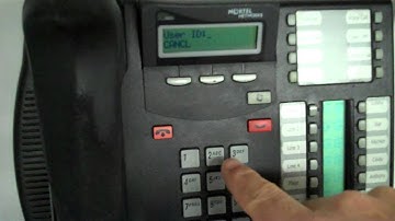 BCM50 Programming Login from phone set