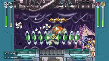 Mega Man X Legacy Collection: X Challenge Vol. 1 Stage 9-3 (Iris & Double)
