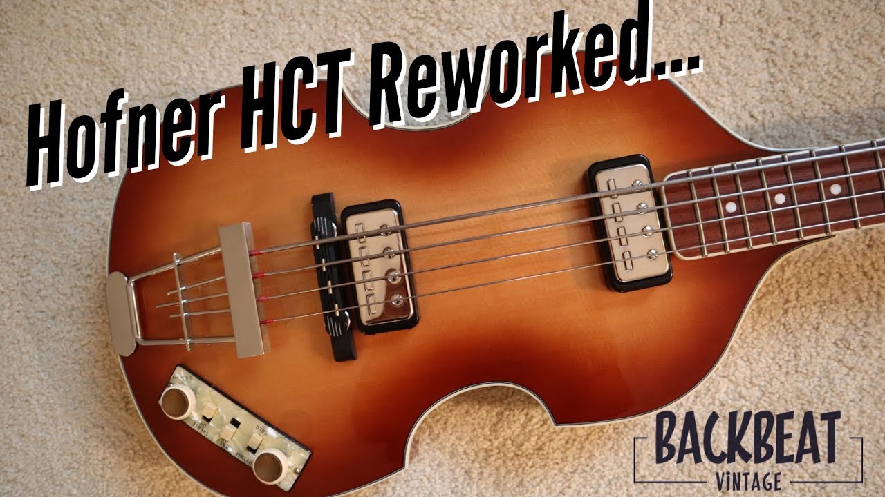 Höfner Beatles Bass HCT-500/1 SB « Basse électrique