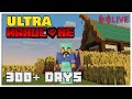 🔴LIVE🔴 300+ Days in Minecraft ULTRA HARDCORE | Getting my first BEACON! (hopefully)