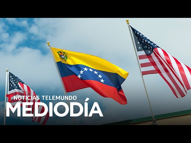 Reportan que EE.UU. aliviará las sanciones a Venezuela | Noticias Telemundo class=