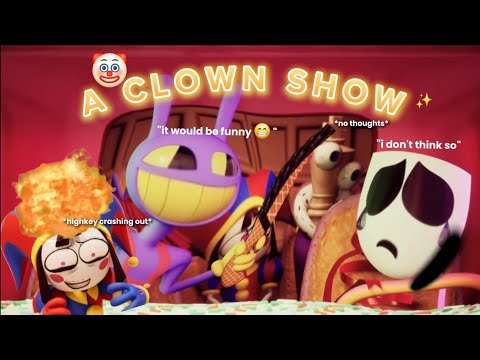 The amazing digital circus but I edited the parts that made me laugh✨️