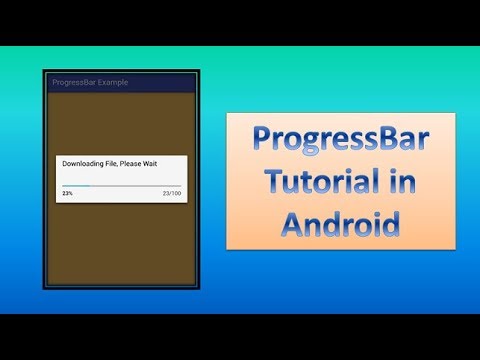 ProgressBar Tutorial in