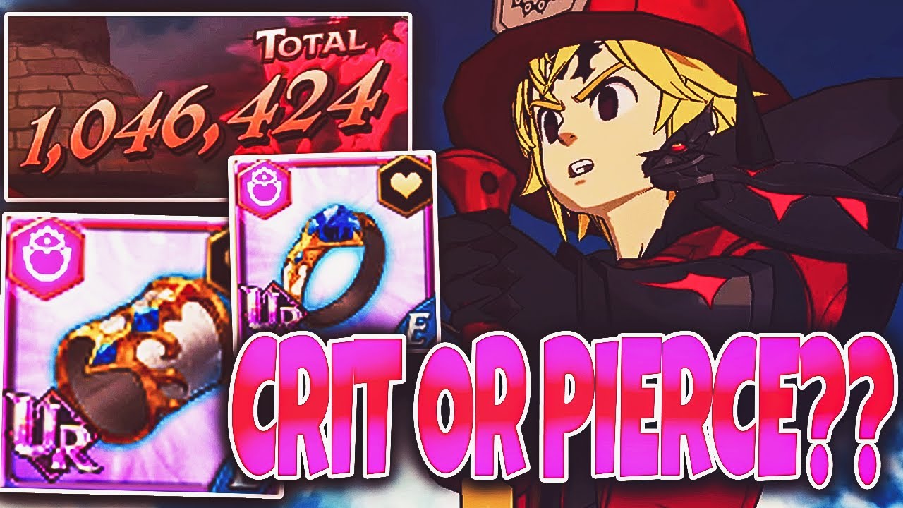 PIERCE IS BACK? THE BEST BRACELET & RING SUB STAT ROLLS FOR BERSERK MELIODAS!!! 7DS GRAND CROSS