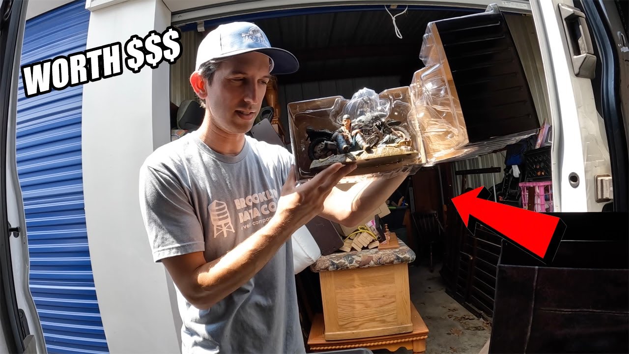 I Bought a PACKED Abandoned Storage Unit... Look What I Found! - YouTube