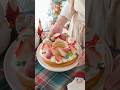 これぞ爆速ケーキ❣️爆速に見えない高見えリースケーキ #christmas #christmas2025 #sweets #おうちカフェ #簡単スイーツ #簡単レシピ #cake