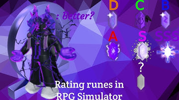 Rating all the runes before RPG Simulator update 34 Halloween update. RPG Simulator UPD 33.3
