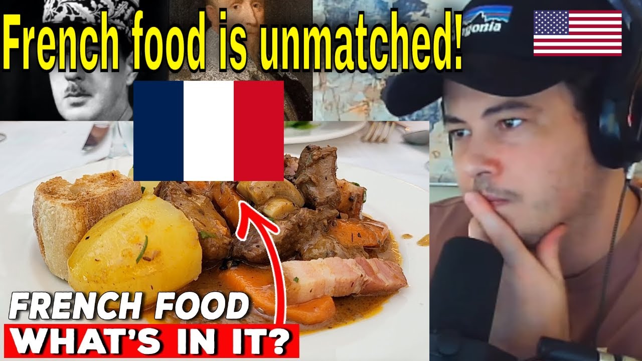 American Reacts 10 French Dishes Served in Restaurants in Paris (EXPLAINED)