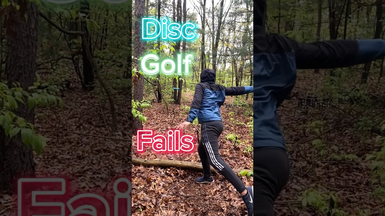 Disc Golf Fails #discgolf #shorts #fail