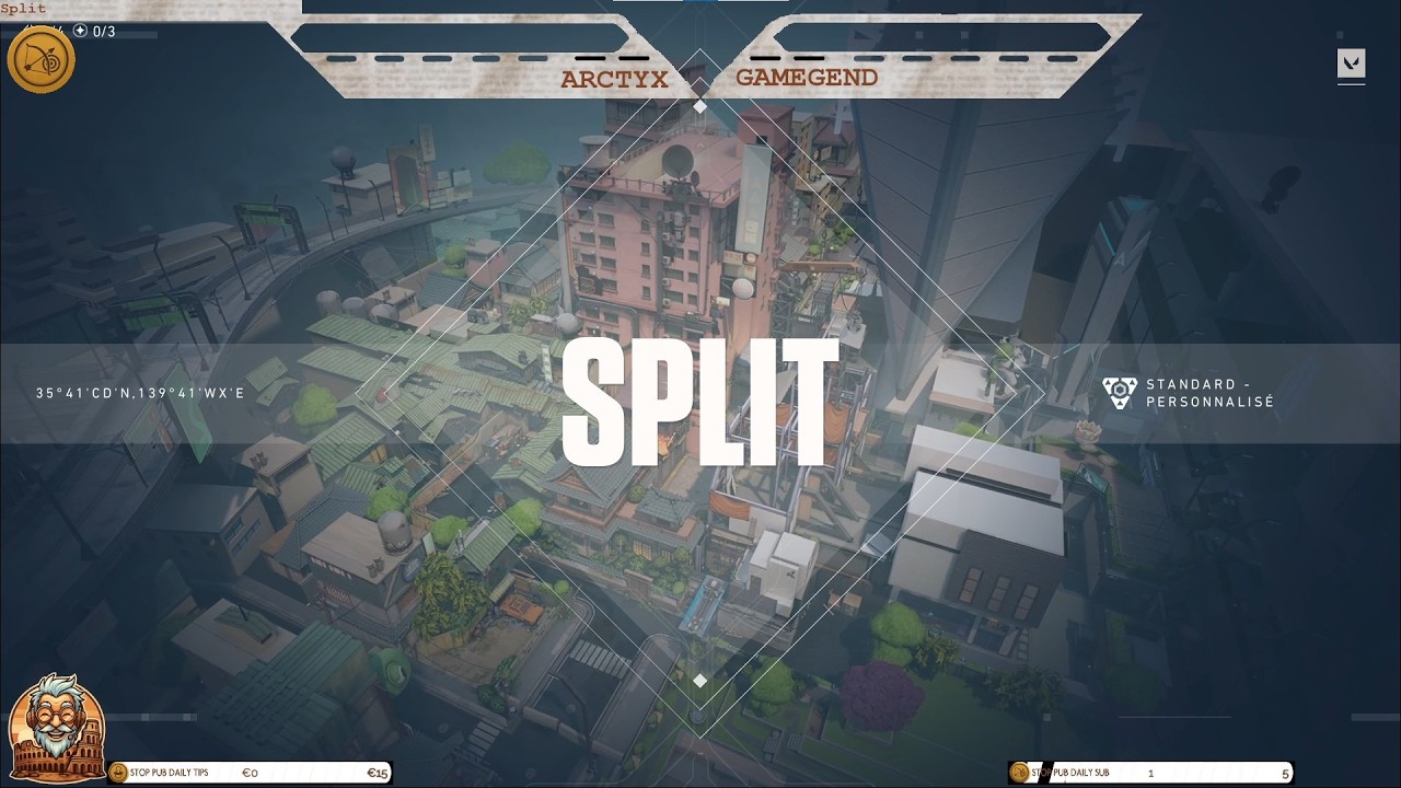 Arctyx VS Gamegend | Split | Division Tireurs d’Élite | Les Arènes de Papy