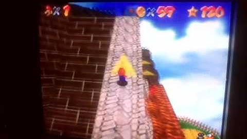 Super Mario 64- WF 100 Coins/Red Coins on the Floating Isle- 0x A Presses (NON-TAS)