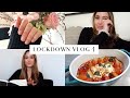 LOCKDOWN TIPS, HOME GEL NAILS & TRYING VIRAL PASTA! VLOG | Kate Hutchins