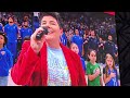 Dallas Mavericks National Anthem Jennifer Kennedy 12/2/23 Pride Night vs Oklahoma city thunder