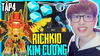 SKIN ROBOT PREDAKING, ĐÁ VIỄN CỔ VÀ RICHKID KIM CƯƠNG MAY MẮN | MINI WORLD SINH TỒN UPDATE MỚI TẬP 4