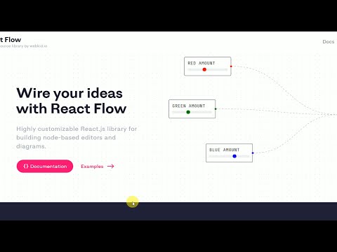 React flow tutorials
