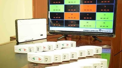 Industrial timer wireless, FORBIX SEMICON