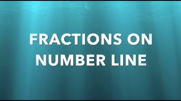 Fractions on number line by - Deepti Sharma #deeptips