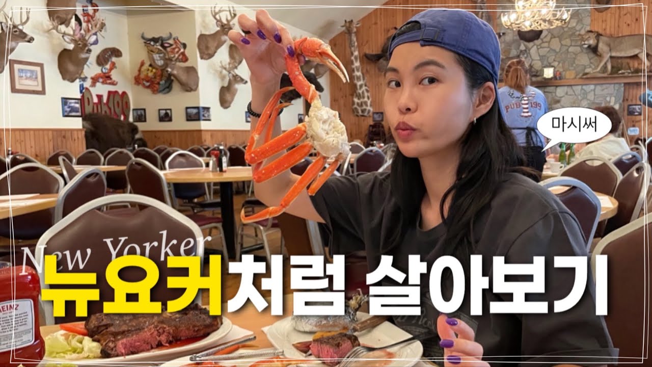 남들은 인생샷 건지던데요… 먹생샷과 곰탕뷰 전망대에서 끓여오는 뉴욕 두번째 브이로그 🇺🇸 트레이더조 기념품 쇼핑 | 써밋전망대 | 덤보 | 레고스토어 환불하기 