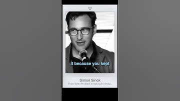 Simon Sinek on learning to ask for help… #inspiration #advice