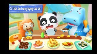 Hoạt hình nhà hàng gấu trúc BabyBus | restaurant babybus | Tập 1 screenshot 5
