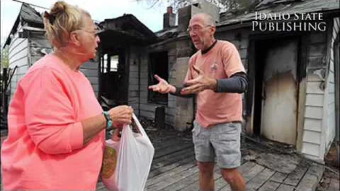 Linda Rothman left homeless after fire Saturday ni...